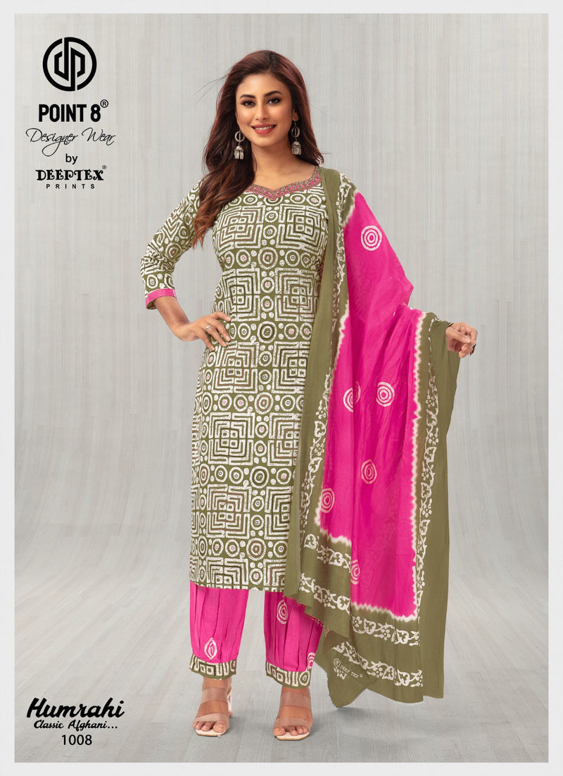 Deeptex Prints Humrahi Cotton Printed Readymade Suit Collection