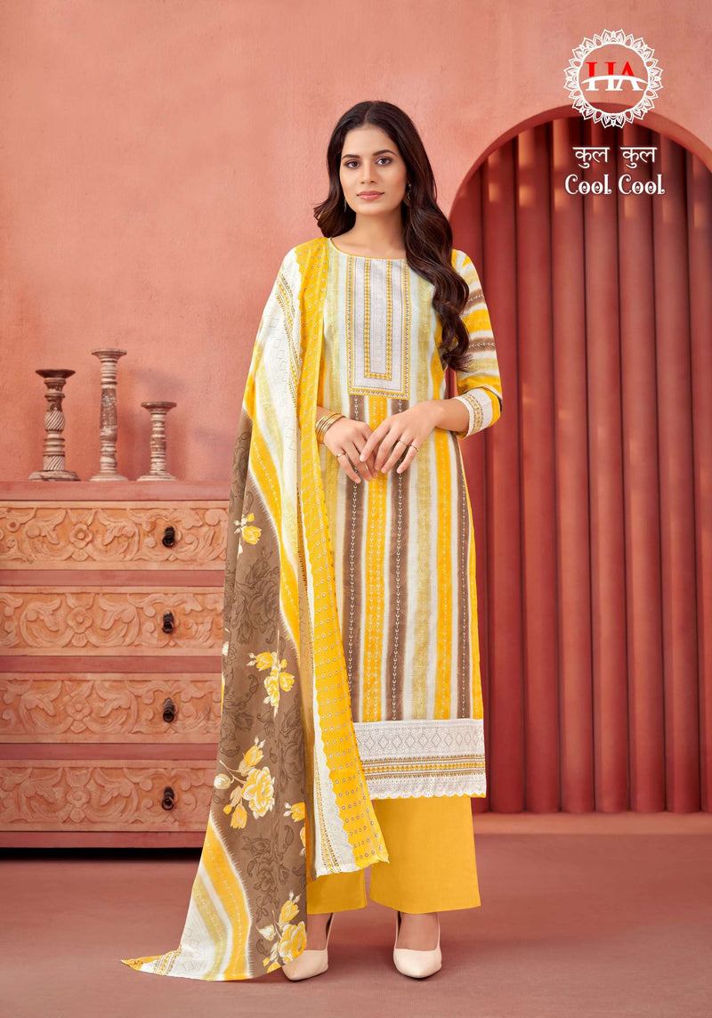 Harshit Fashion Cool Cool Cotton Fancy Printed Designer Daily Wear Salwar Kameez
