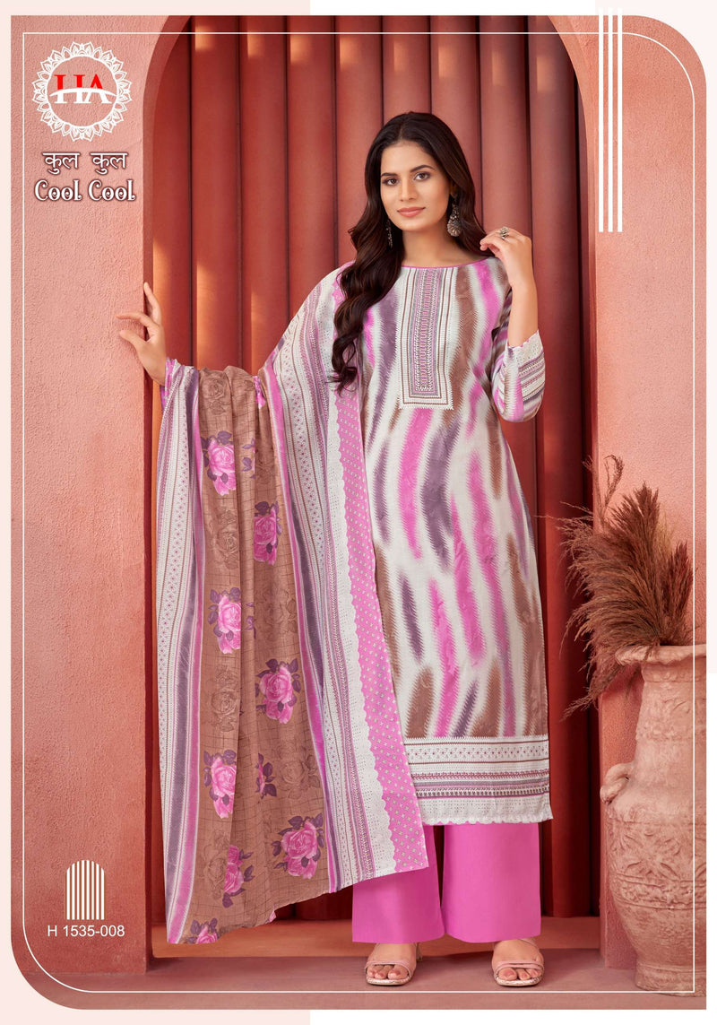 Harshit Fashion Cool Cool Cotton Fancy Printed Designer Daily Wear Salwar Kameez