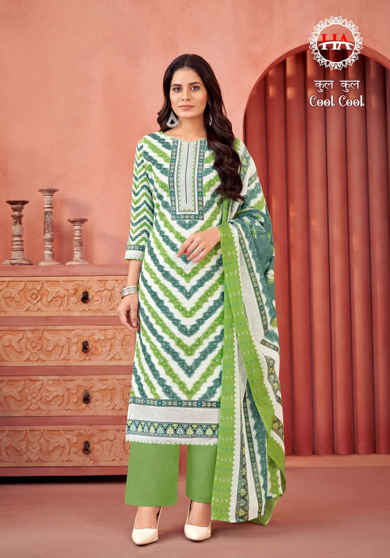 Harshit Fashion Cool Cool Cotton Fancy Printed Designer Daily Wear Salwar Kameez