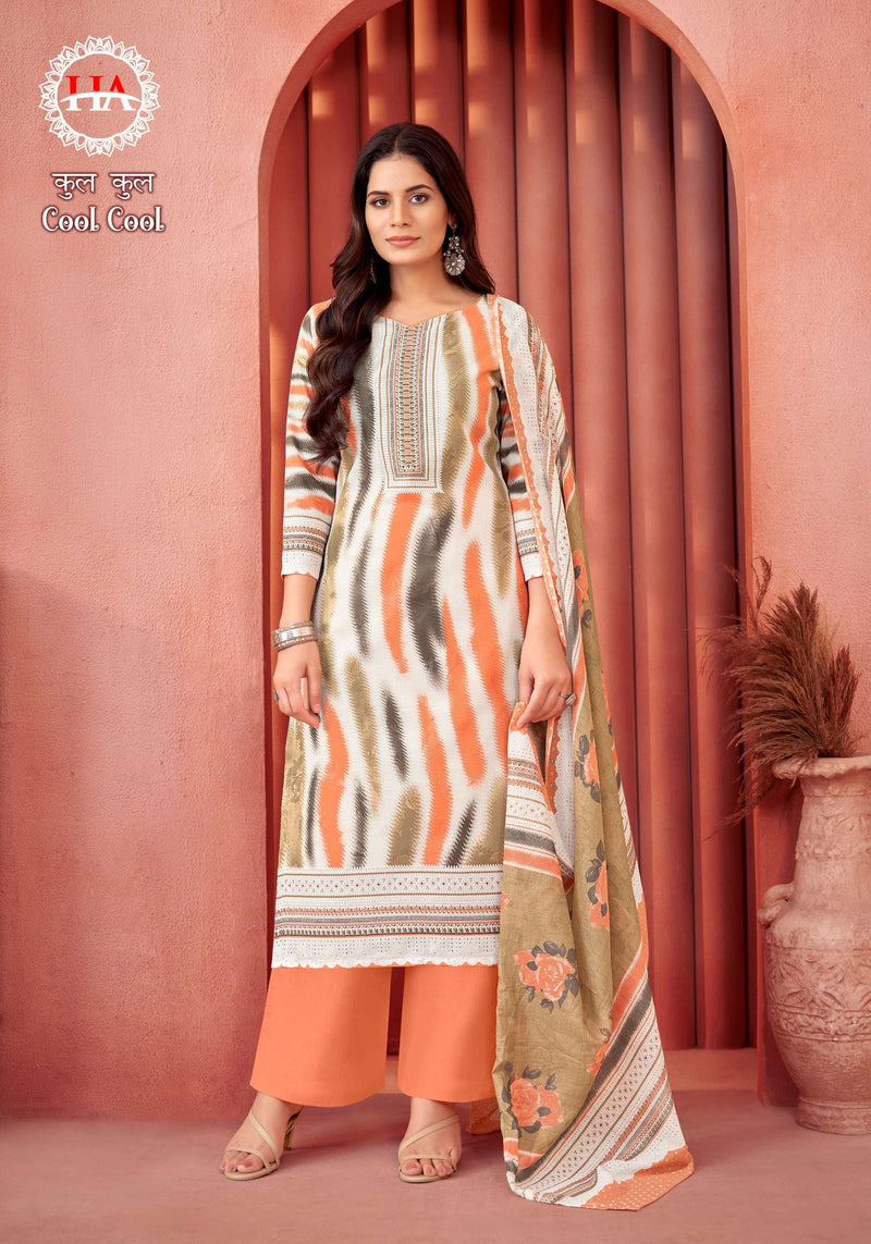 Harshit Fashion Cool Cool Cotton Fancy Printed Designer Daily Wear Salwar Kameez