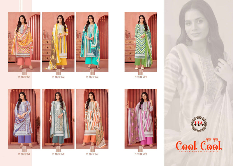 Harshit Fashion Cool Cool Cotton Fancy Printed Designer Daily Wear Salwar Kameez