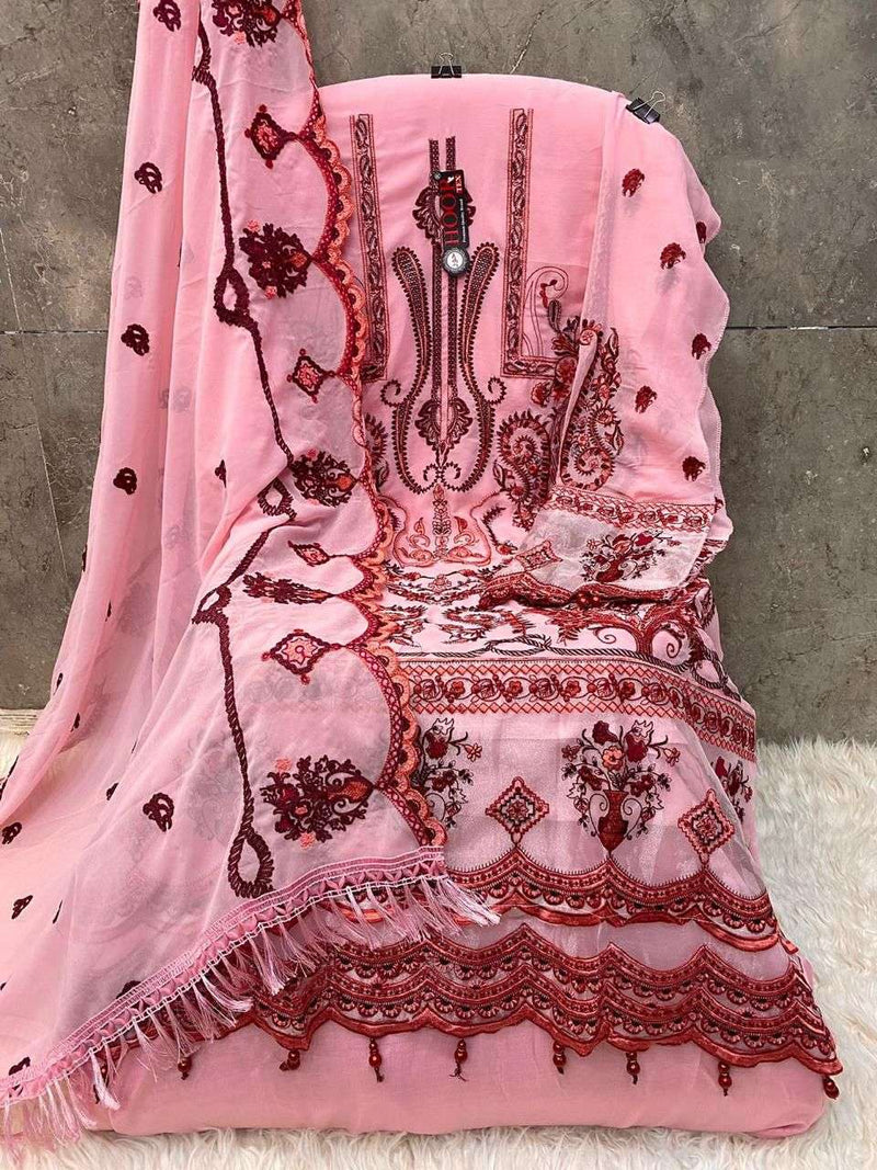 Hoor Tex H 193 Fox Georgette Fancy Designer Party Wear Salwar Kameez