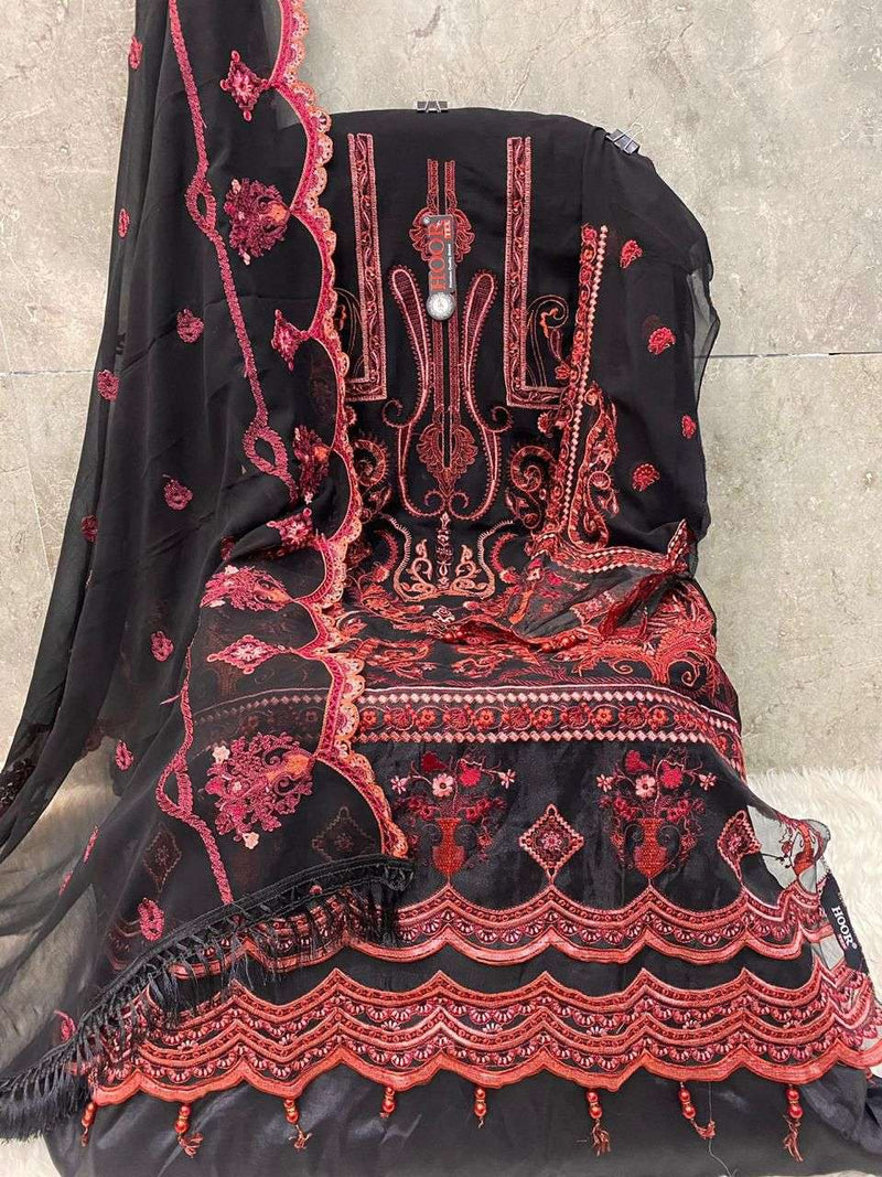 Hoor Tex H 193 Fox Georgette Fancy Designer Party Wear Salwar Kameez