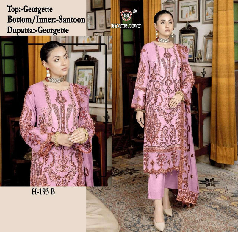 Hoor Tex H 193 Fox Georgette Fancy Designer Party Wear Salwar Kameez