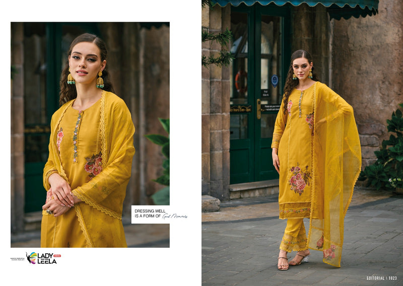 Lady Leela Ibadat Viscose With Heavy Hand Work Designer Ready Made Suits
