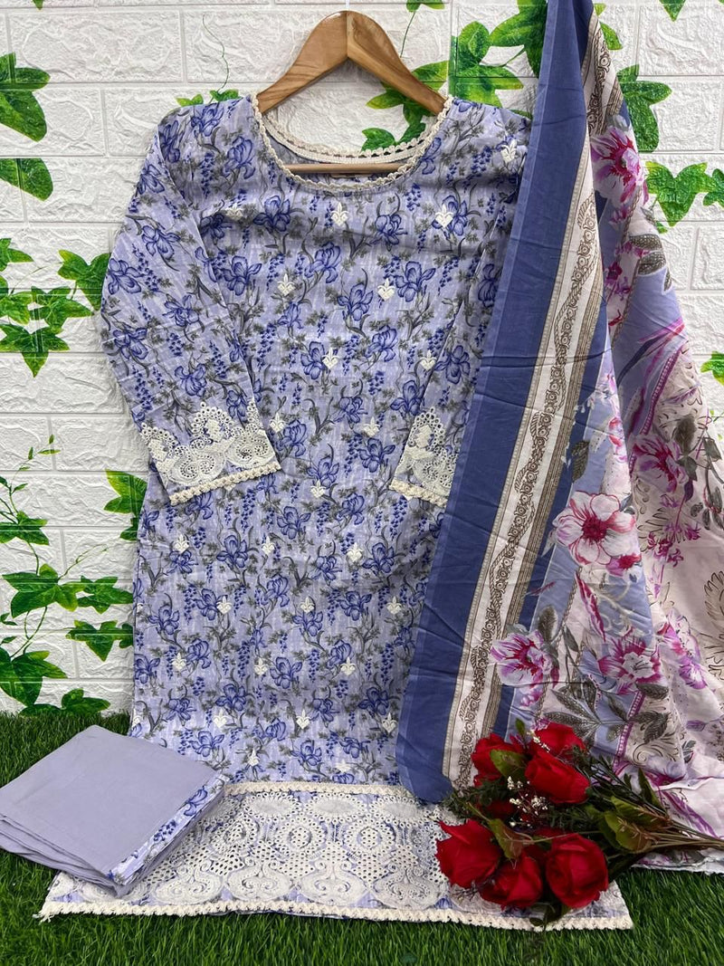 Deepsy Suits Image Chikankari 23 Vol 2 Ready Made Collection Cotton Print With Embroidery Suits