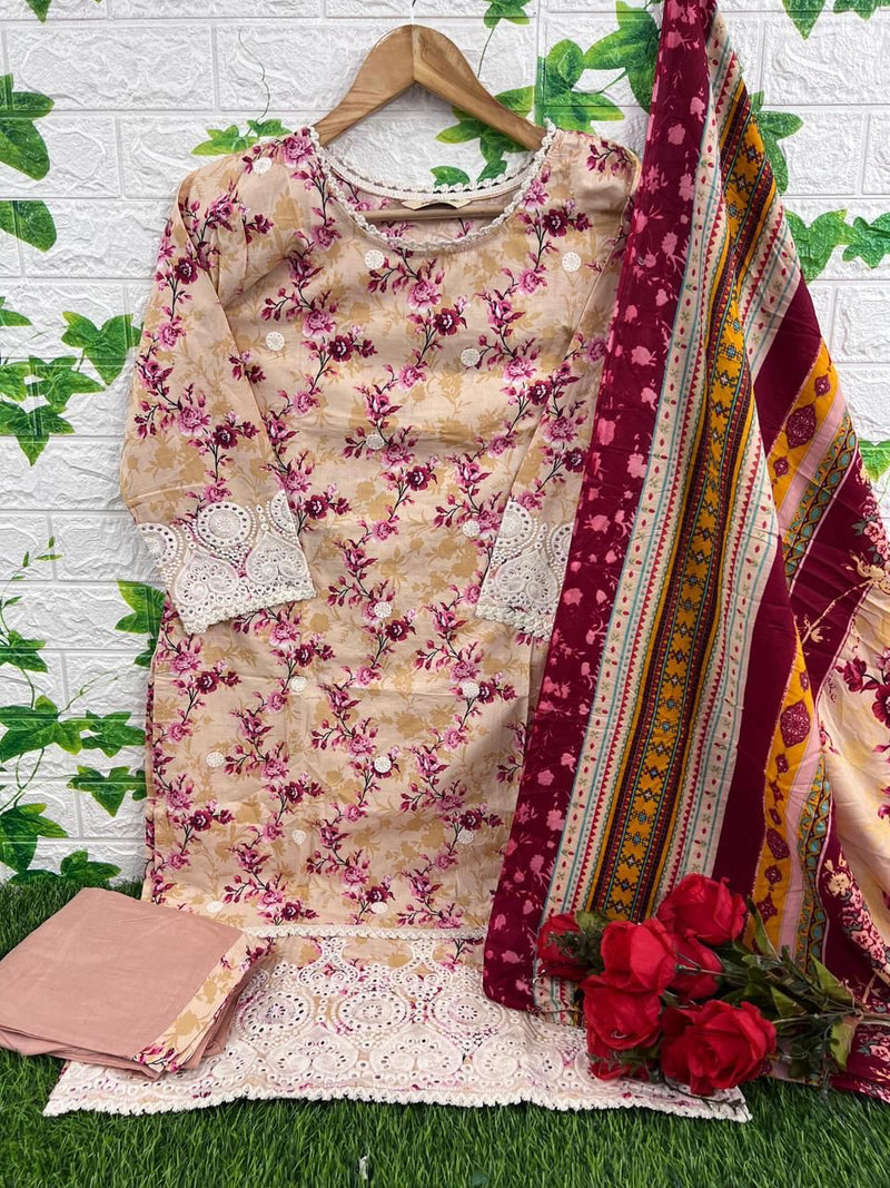 Deepsy Suits Image Chikankari 23 Vol 2 Ready Made Collection Cotton Print With Embroidery Suits