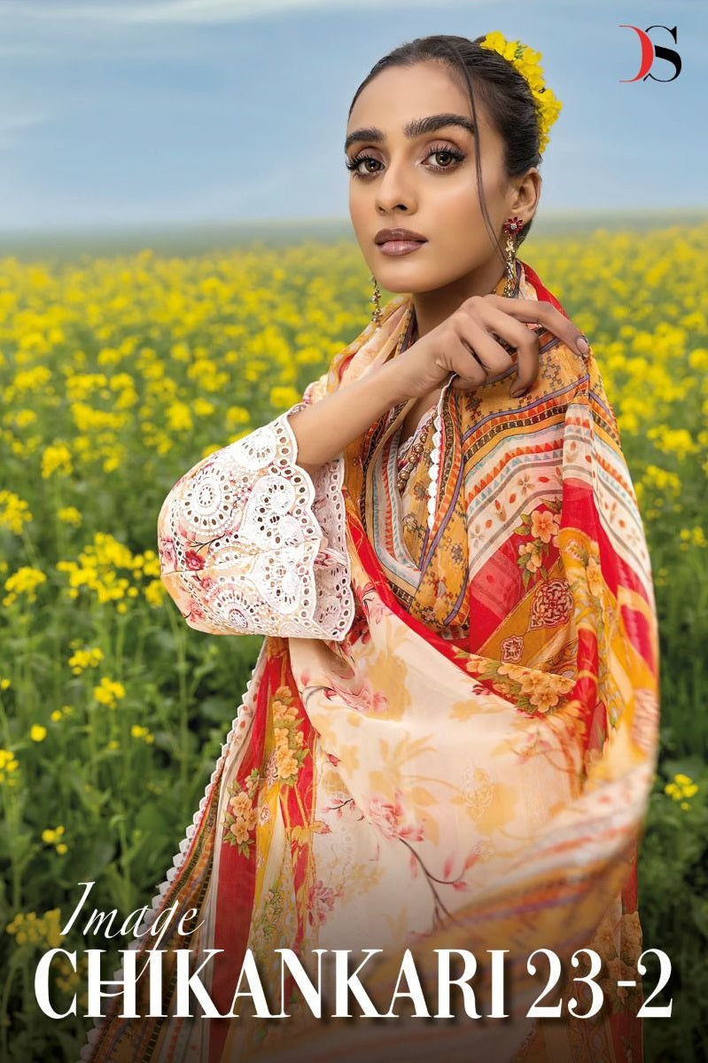 Deepsy Suits Image Chikankari Collection 23 Vol 2 Cotton Print With Embroidery Salwar Kameez
