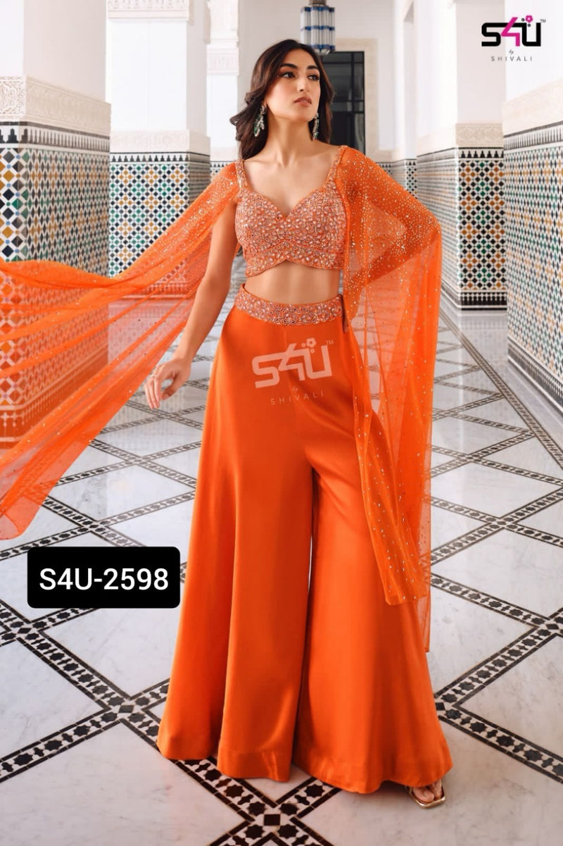 S4u Shivali Dno 2598 Fancy Stylish Party Wear Designer Kurti