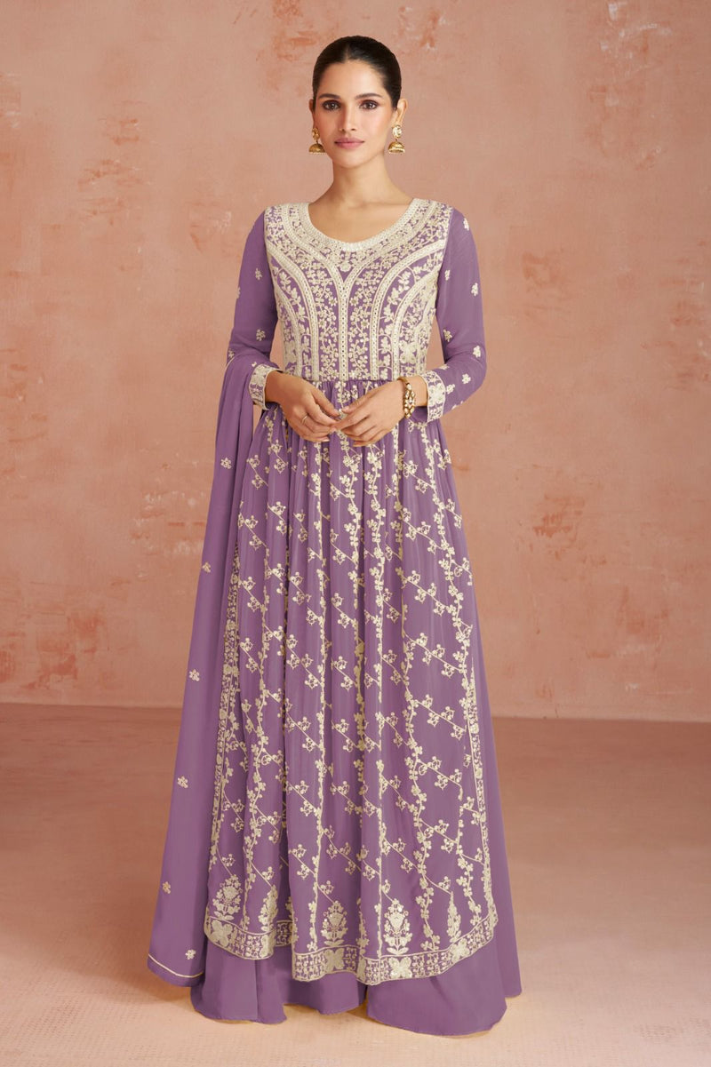 Ashirwad Creation Inaya Real Georgette Heavy Designer Ready Made Suits