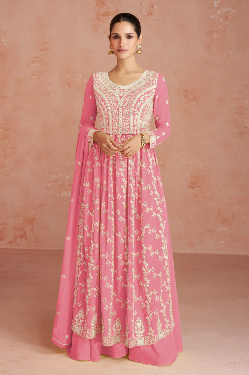 Ashirwad Creation Inaya Real Georgette Heavy Designer Ready Made Suits