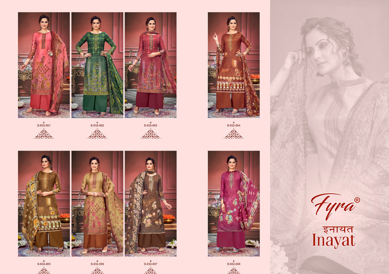 Fyra Designing Hub Inayat Muslin Digital Print Swarovski Diamond Work Fancy Printed Salwar Kameez