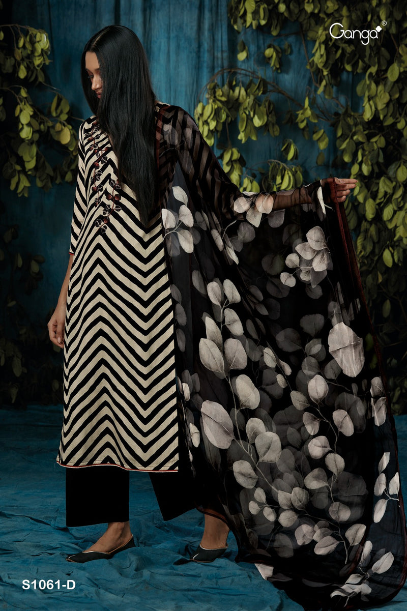 Ganga Inna 1061 Cotton Casual Wear Printed Salwar Suits