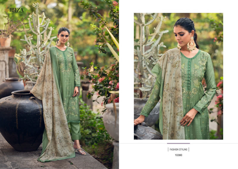 Biza Iznik Vol 2 Muslin Digital Print With Beautiful Hand Work Designer Suits