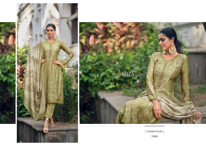 Biza Iznik Vol 2 Muslin Digital Print With Beautiful Hand Work Designer Suits