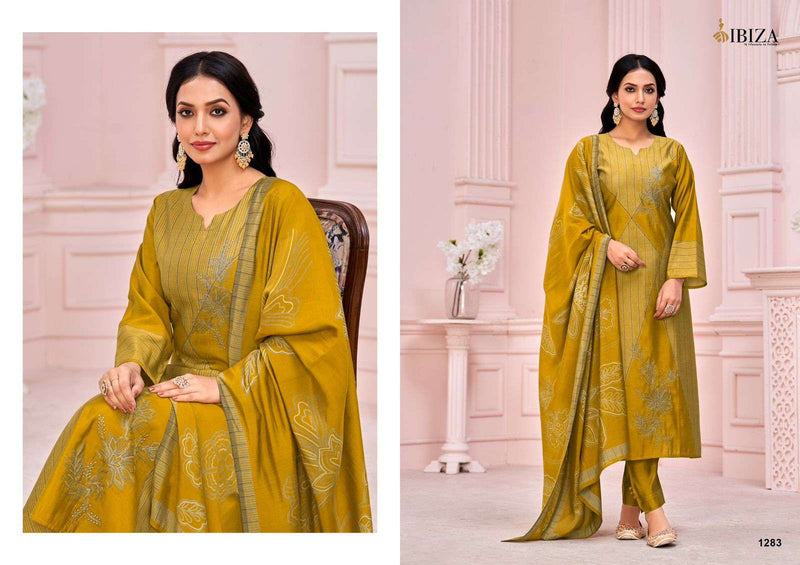 Ibiza Nimaya Pure Viscose Muslin Digital Print Work Salwar Suit