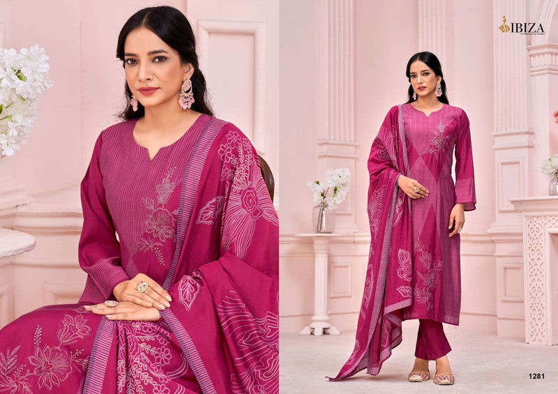 Ibiza Nimaya Pure Viscose Muslin Digital Print Work Salwar Suit