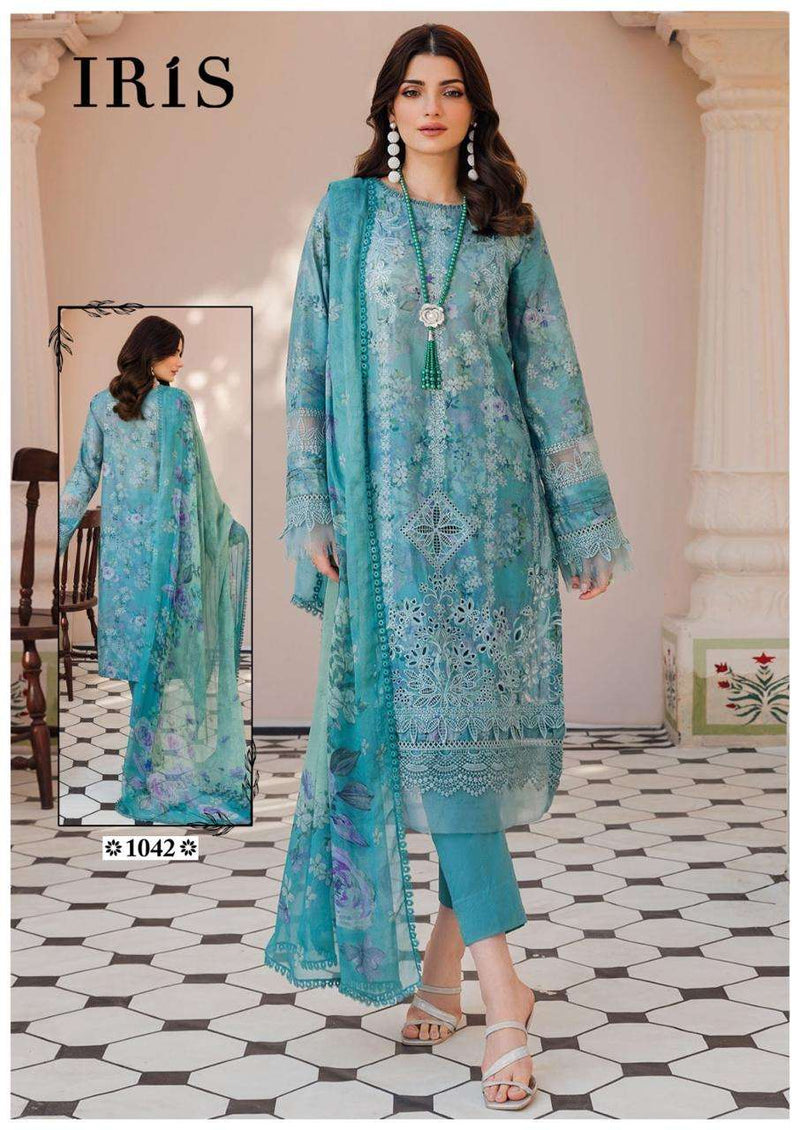 Iris Afsanah Vol 5 Cotton Digital Print Daily Wear Salwar Suit