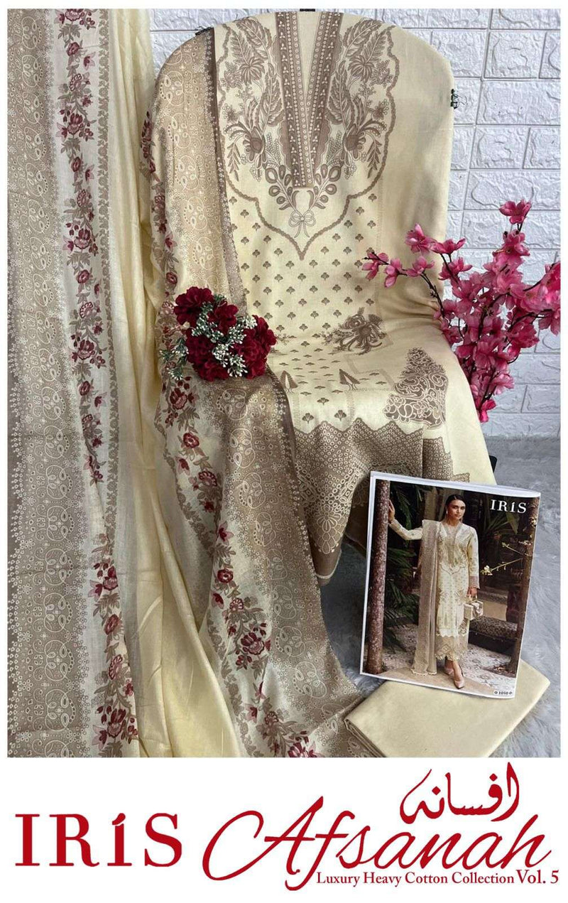 Iris Afsanah Vol 5 Cotton Fancy Designer Daily Wear Salwar Kameez