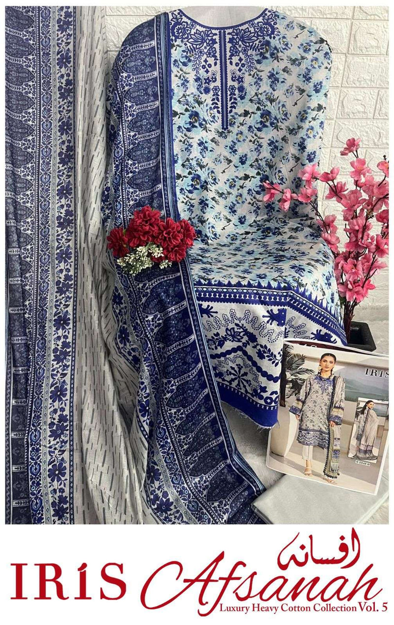 Iris Afsanah Vol 5 Cotton Fancy Designer Daily Wear Salwar Kameez