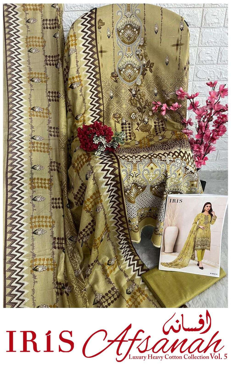 Iris Afsanah Vol 5 Cotton Fancy Designer Daily Wear Salwar Kameez