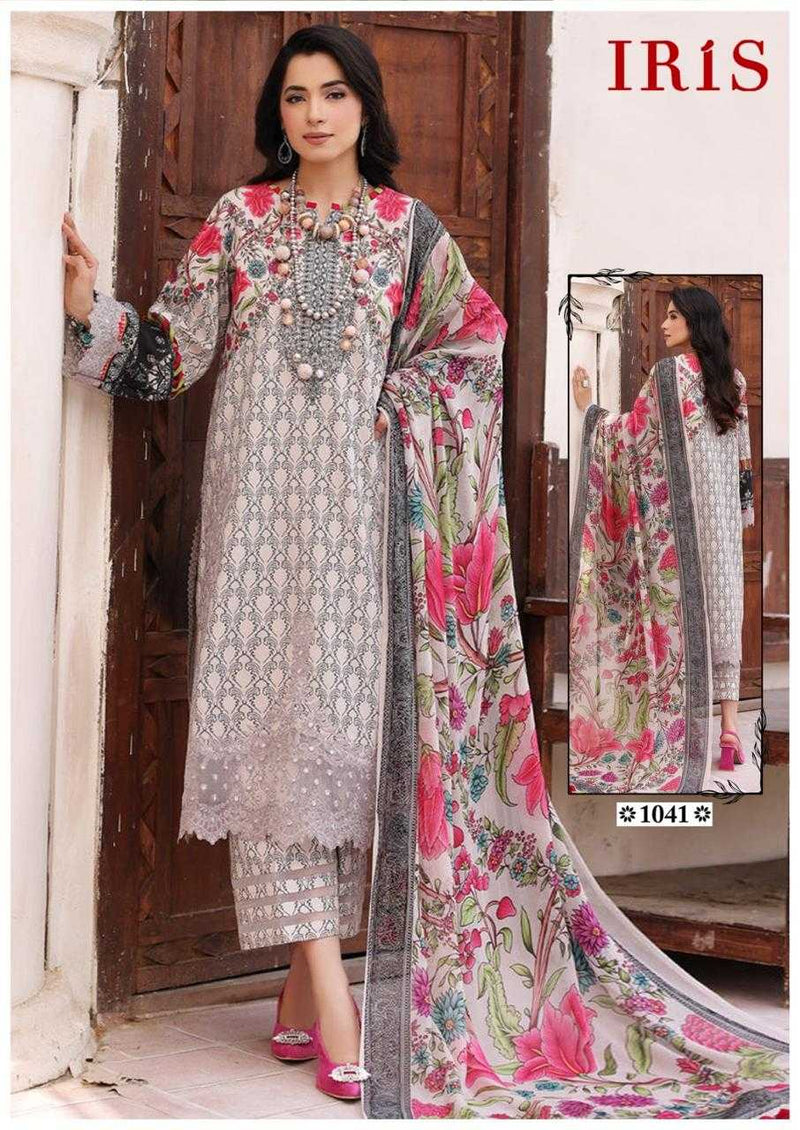 Iris Afsanah Vol 5 Cotton Karachi Print Designer Pakistani Daily Wear Salwar Suit