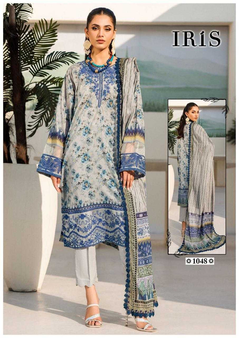 Iris Afsanah Vol 5 Cotton Karachi Print Designer Pakistani Daily Wear Salwar Suit