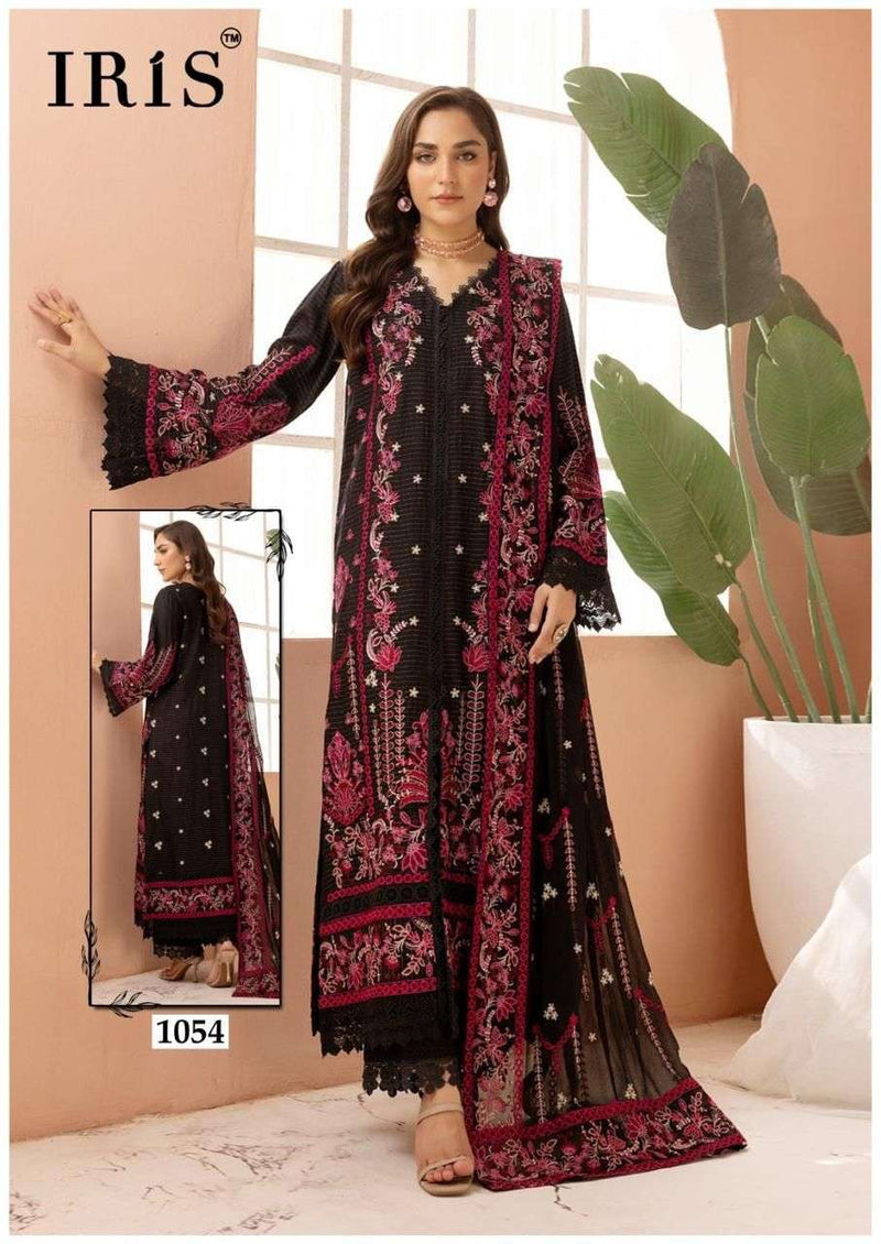 Iris Afsanah Vol 6 Pure Cotton Printed Karachi Salwar Kameez