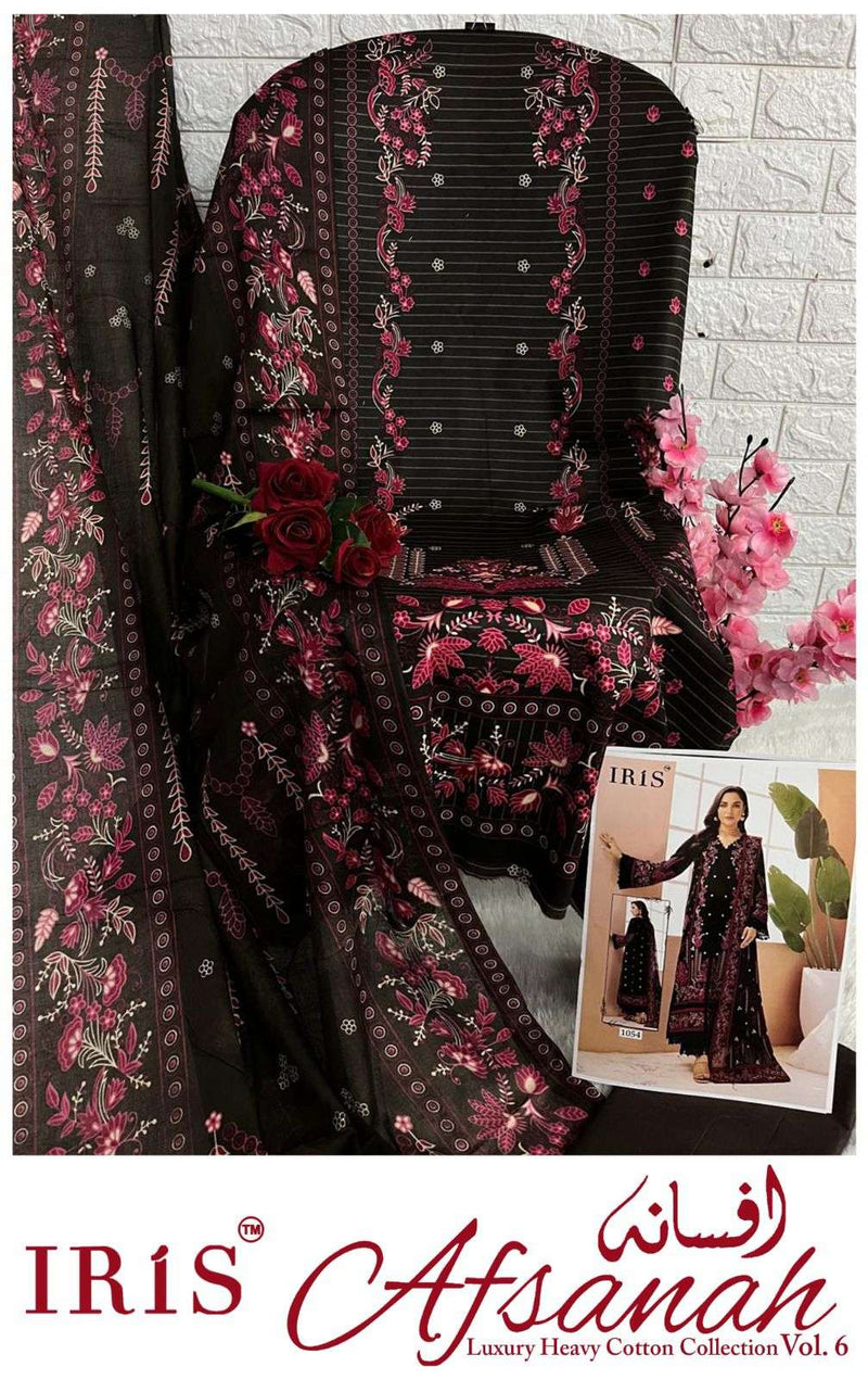 Iris Afsanah Vol 6 Pure Cotton Printed Karachi Salwar Kameez