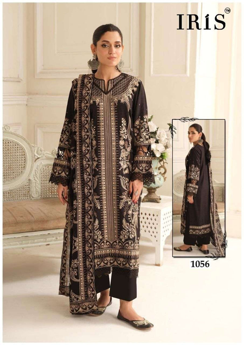 Iris Afsanah Vol 6 Pure Cotton Printed Karachi Salwar Kameez