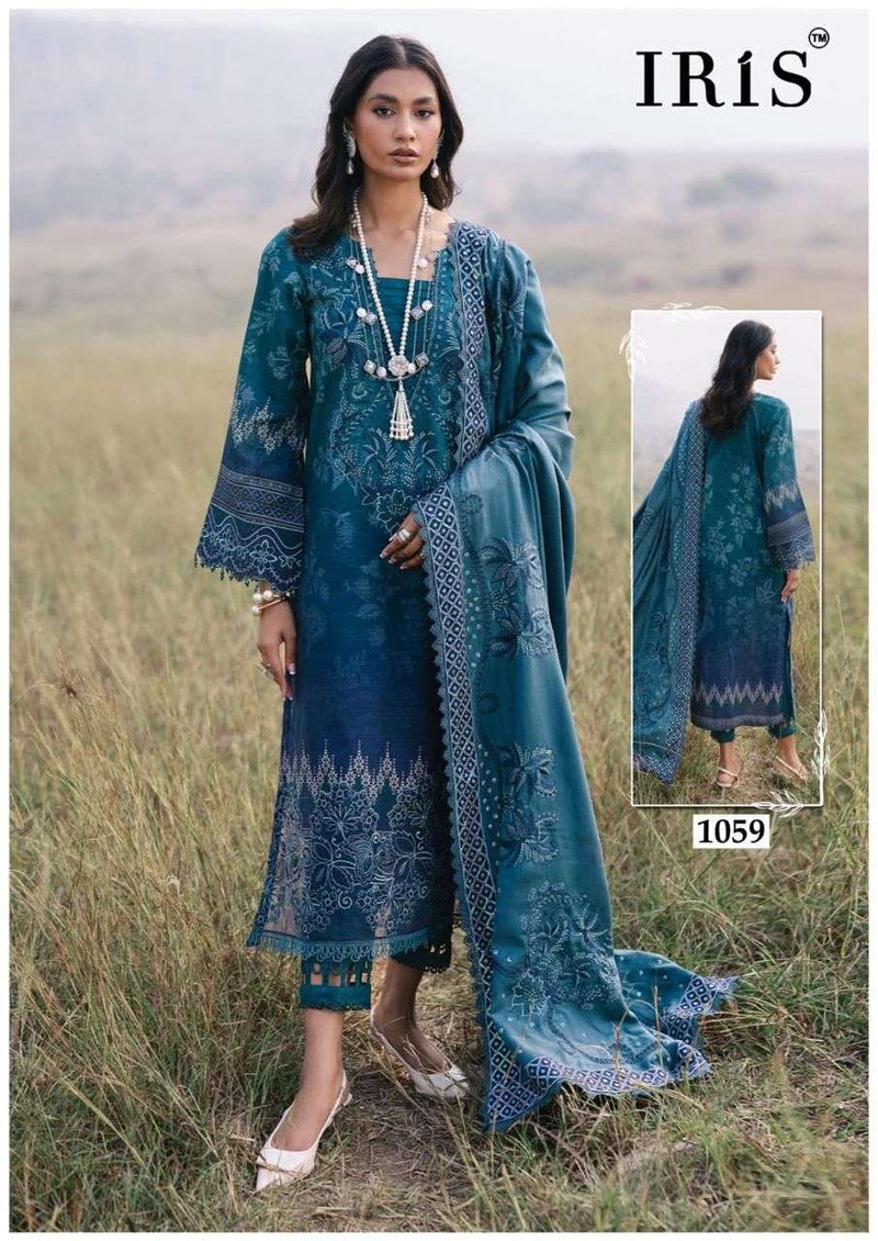 Iris Afsanah Vol 6 Pure Cotton Printed Karachi Salwar Kameez