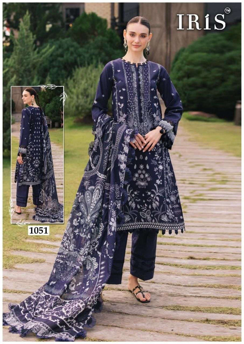 Iris Afsanah Vol 6 Pure Cotton Printed Karachi Salwar Kameez
