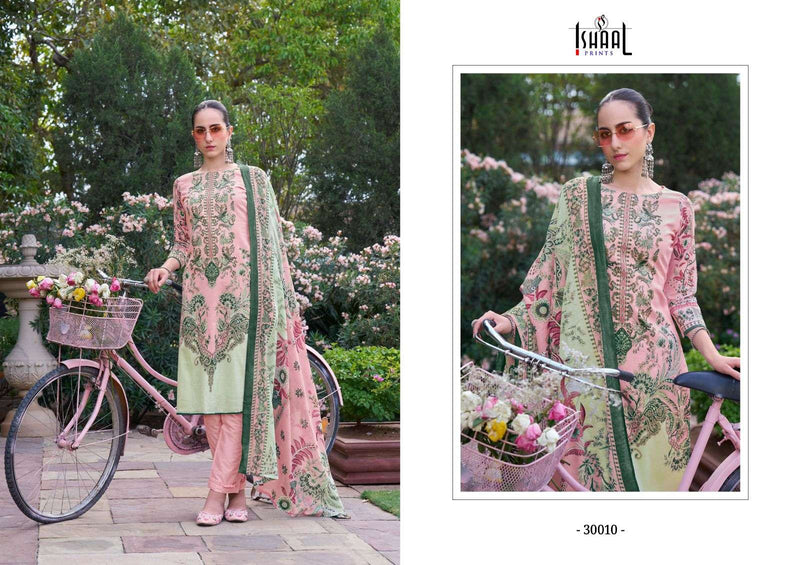 Ishaal Prints Gulmohar Vol 30 Lawn Cotton Digital Printed Salwar Suit