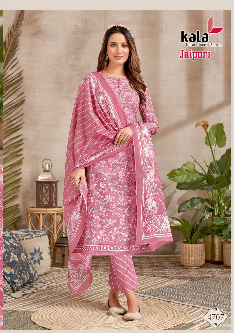 Kala Fashion Jaipuri Vol 2 Cotton Printed Salwar Suits