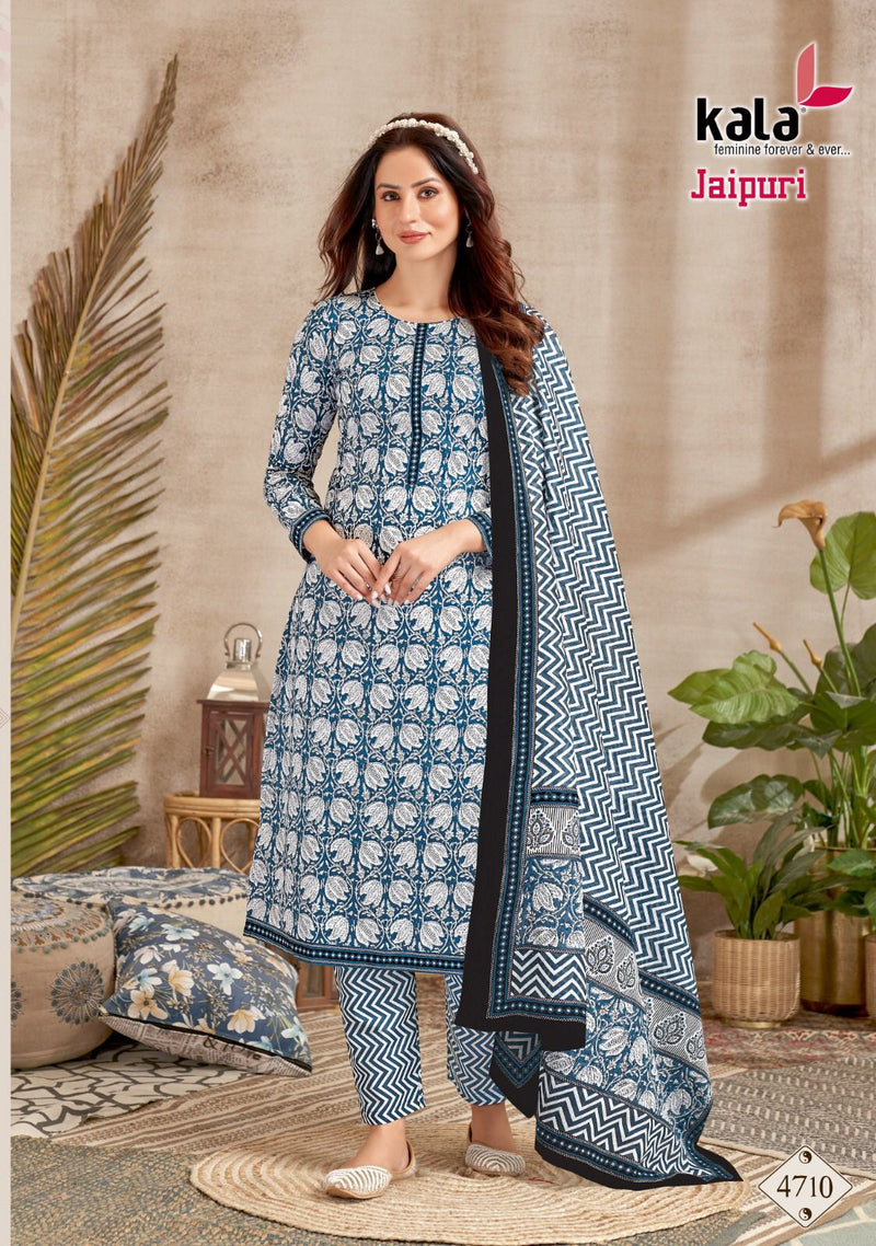 Kala Fashion Jaipuri Vol 2 Cotton Printed Salwar Suits