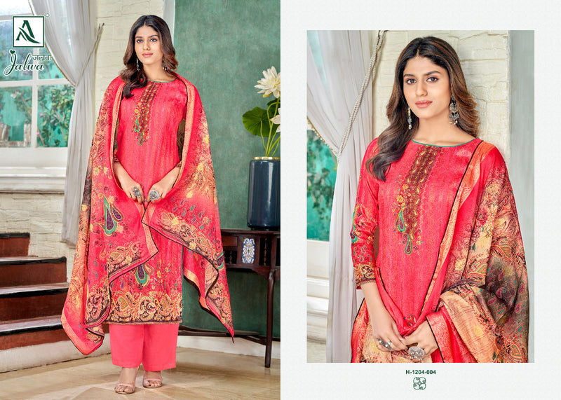 Alok Suits Jalwa Viscose Jacquard Heavy Designer Digital Print Suits