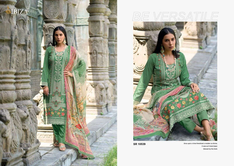Ibiza Jashn E Firoza Pashmina Embroidery Work Designer Salwar Kameez