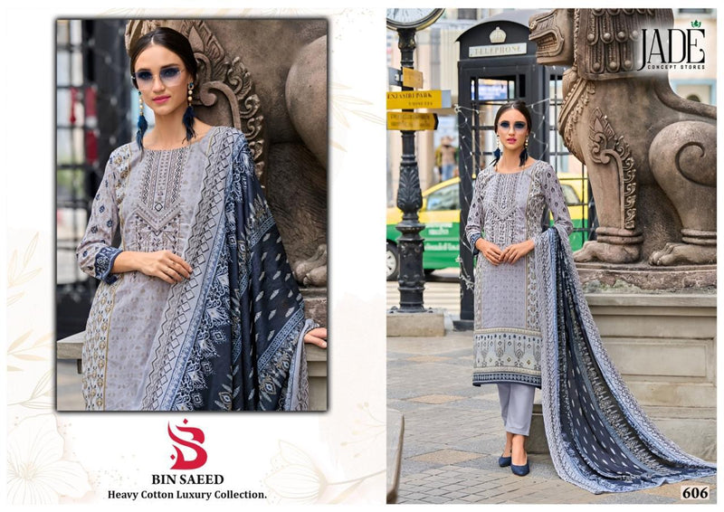 Jade Bin Saeed Vol 6 Pure Lawn Printed Cotton Daily Wear Salwar Suit