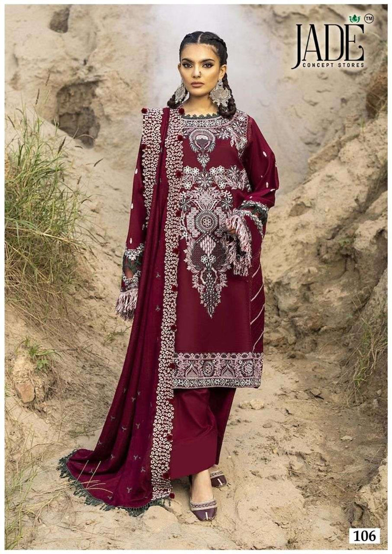 Jade Chevron Exclusive Heavy Cotton Vol 11 Pure Lawn Printed Casual Wear Salwar Suit