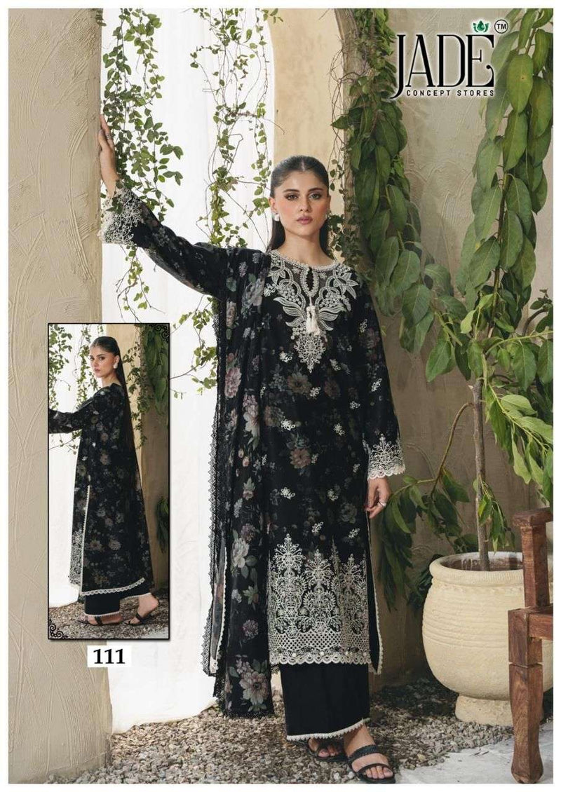 Jade Chevron Exclusive Heavy Cotton Vol 12 Printed Luxury Pakistani Suits