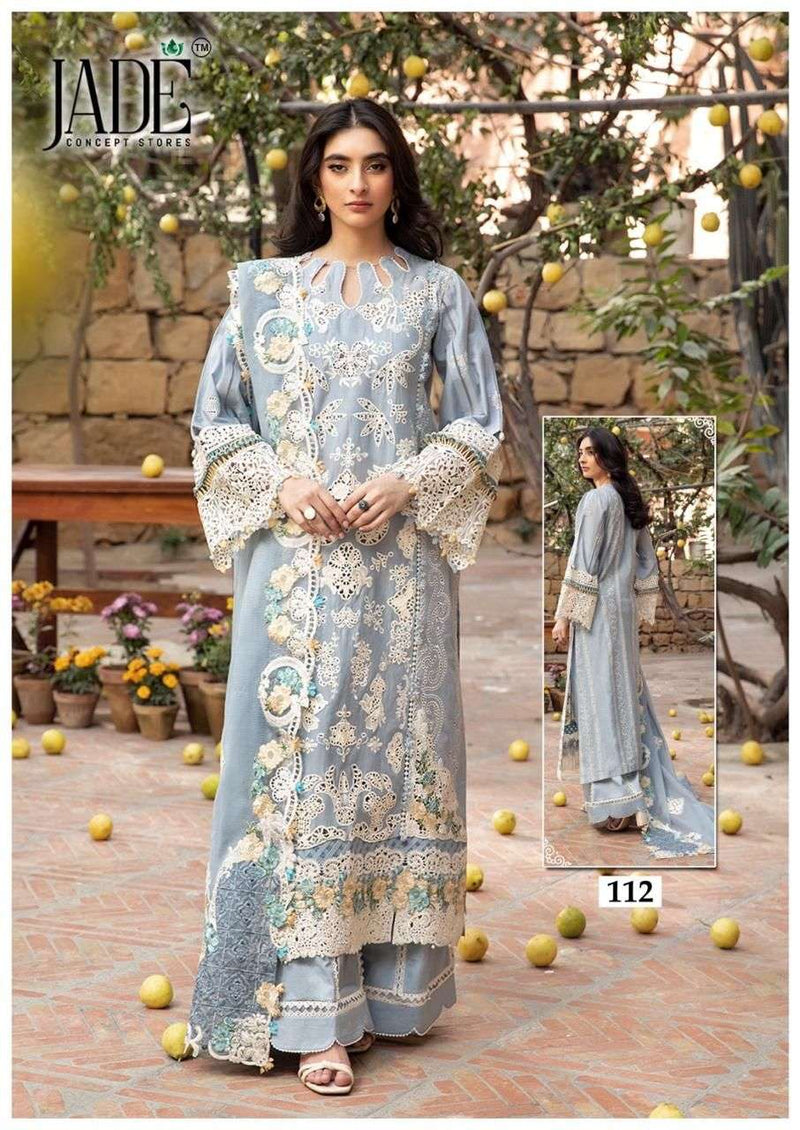 Jade Chevron Exclusive Heavy Cotton Vol 12 Printed Luxury Pakistani Suits
