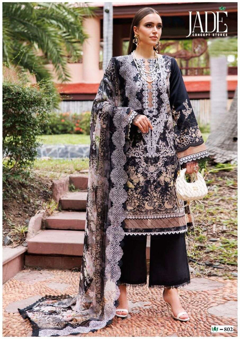 Jade Concept Store Crimson Vol 8 Lawn Cotton Printed Casual Wear Salwar Suit