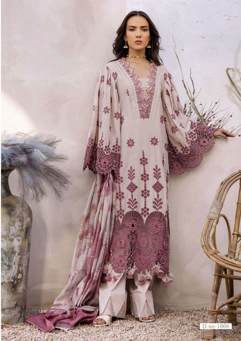 Jade Designer Ayesha Zara Vol 1 Heavy Lawn Cotton Printed Karachi Suit
