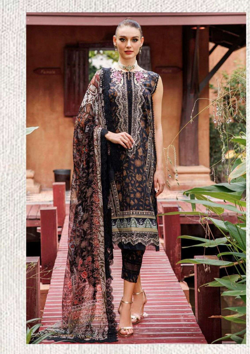 Jade Crimson Exclusive Heavy Lawn Vol 12 Karachi Print Dailywear Salwar Suit