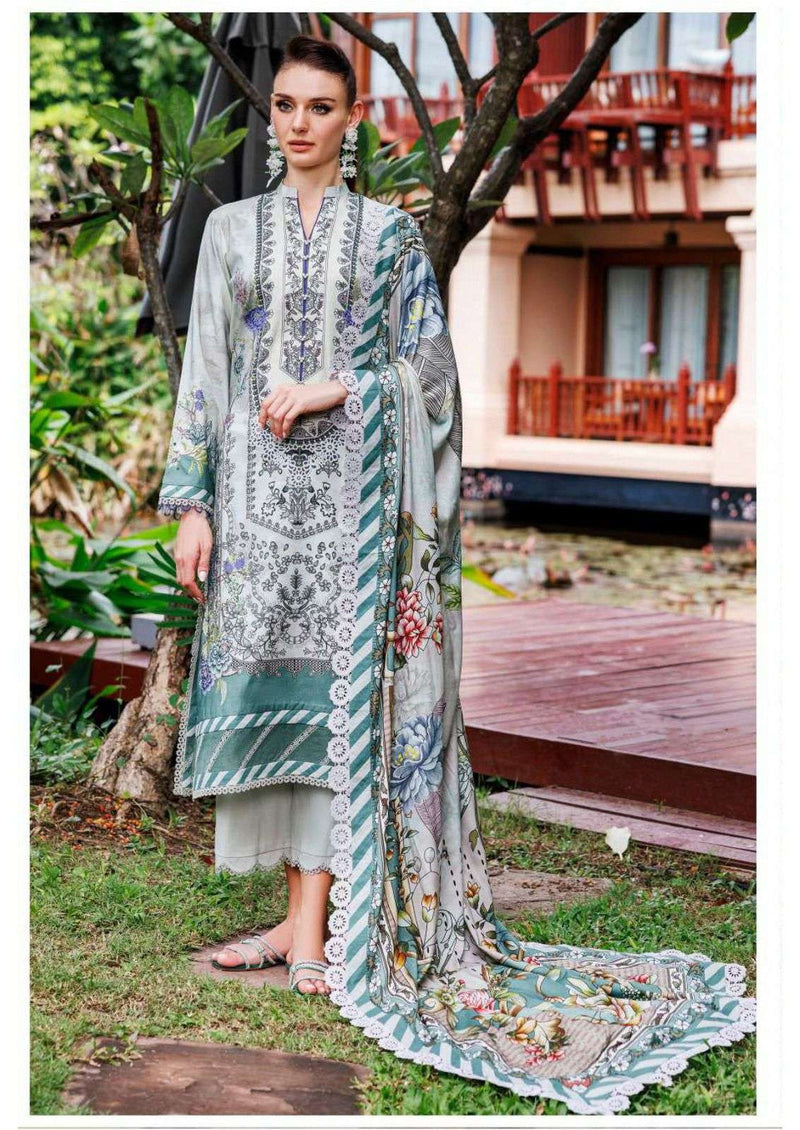 Jade Crimson Exclusive Heavy Lawn Vol 12 Karachi Print Dailywear Salwar Suit
