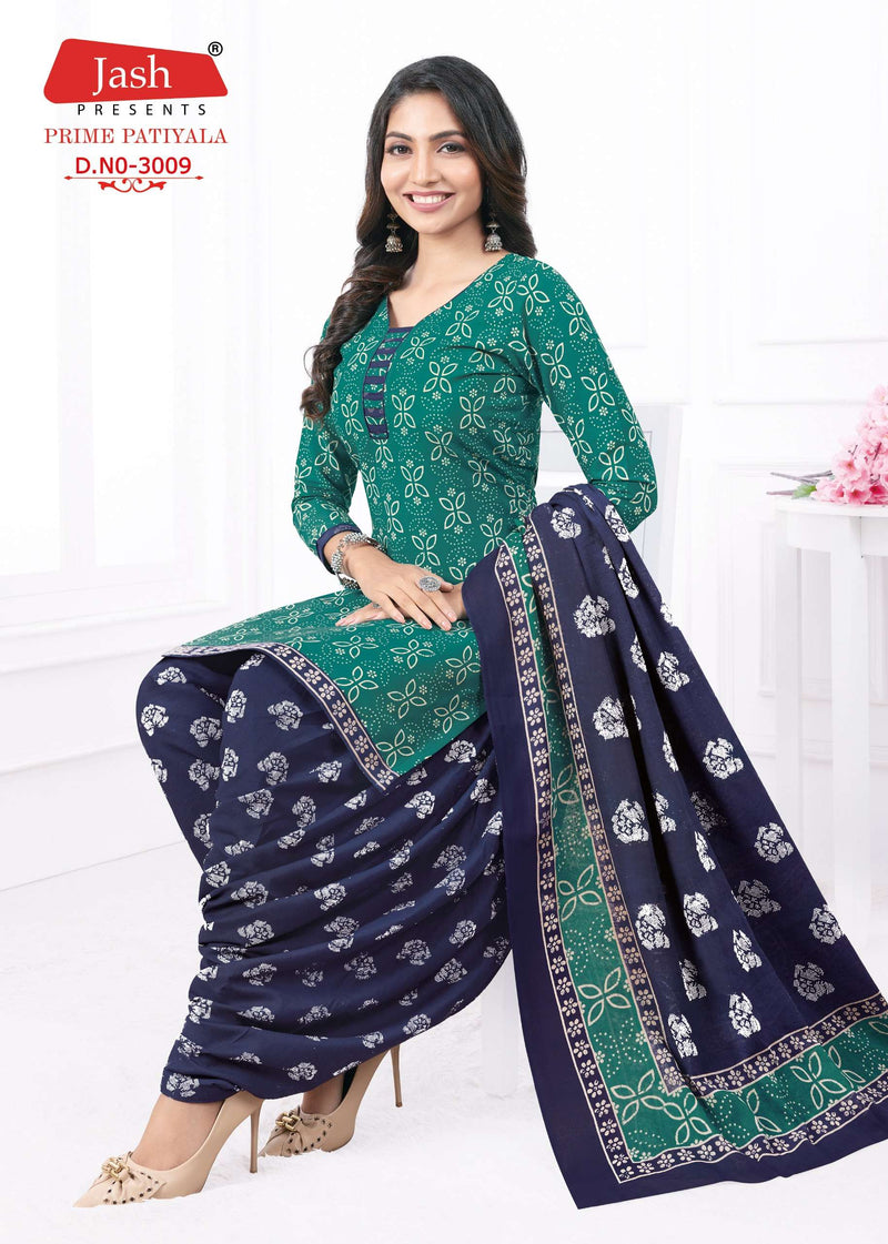 Jash Prime Patiyala Vol 3 Cotton Printed Fancy Designer Salwar kameez