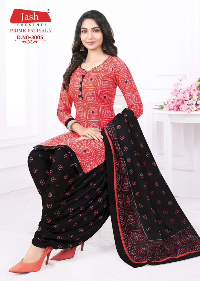 Jash Prime Patiyala Vol 3 Cotton Printed Fancy Designer Salwar kameez