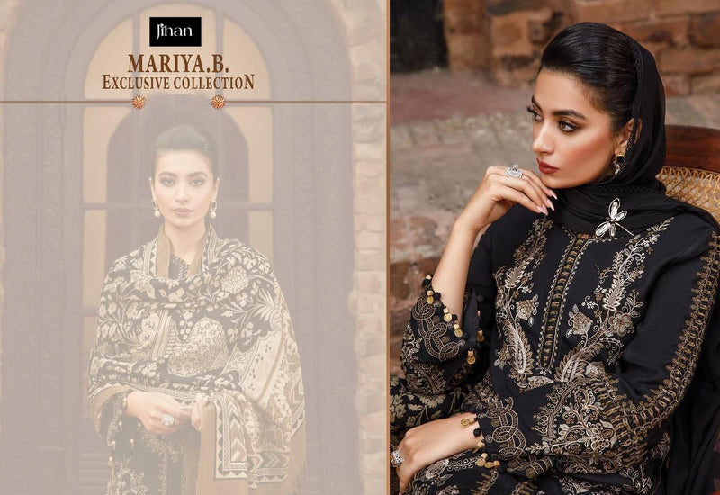 Jihaan Design 3227 Pure Rayon Cotton Embroidered Pakistani Salwar Suit