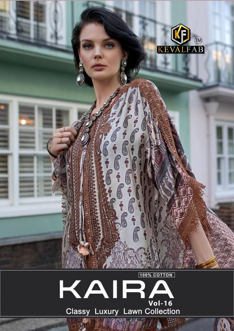 Keval Fab Kaira Vol 16 Cotton Karachi Print Pakistani Salwar Suit Connection